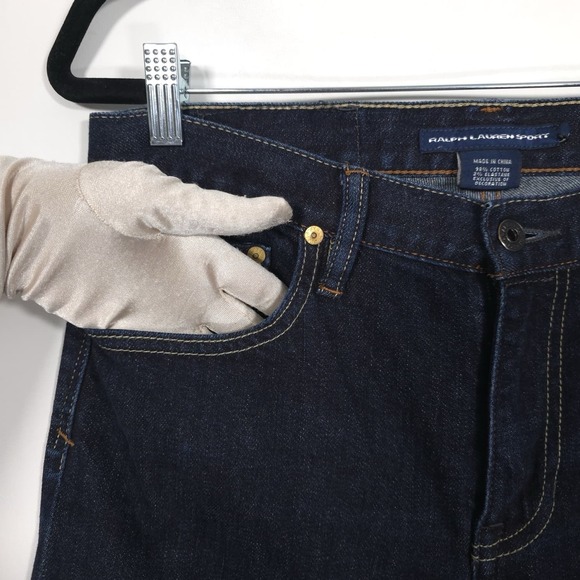 RALPH LAUREN SPORT Women's Jeans Size 29 THOMPSON 650 Blue Label - Picture 8 of 12